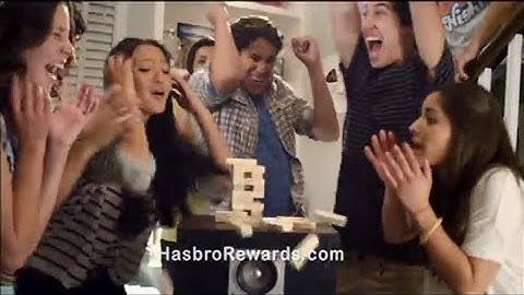 Jenga Game Wooden Blocks Stacking Tumbling Tower Kids Game Ages 6 and Up Hasbro Prime Day