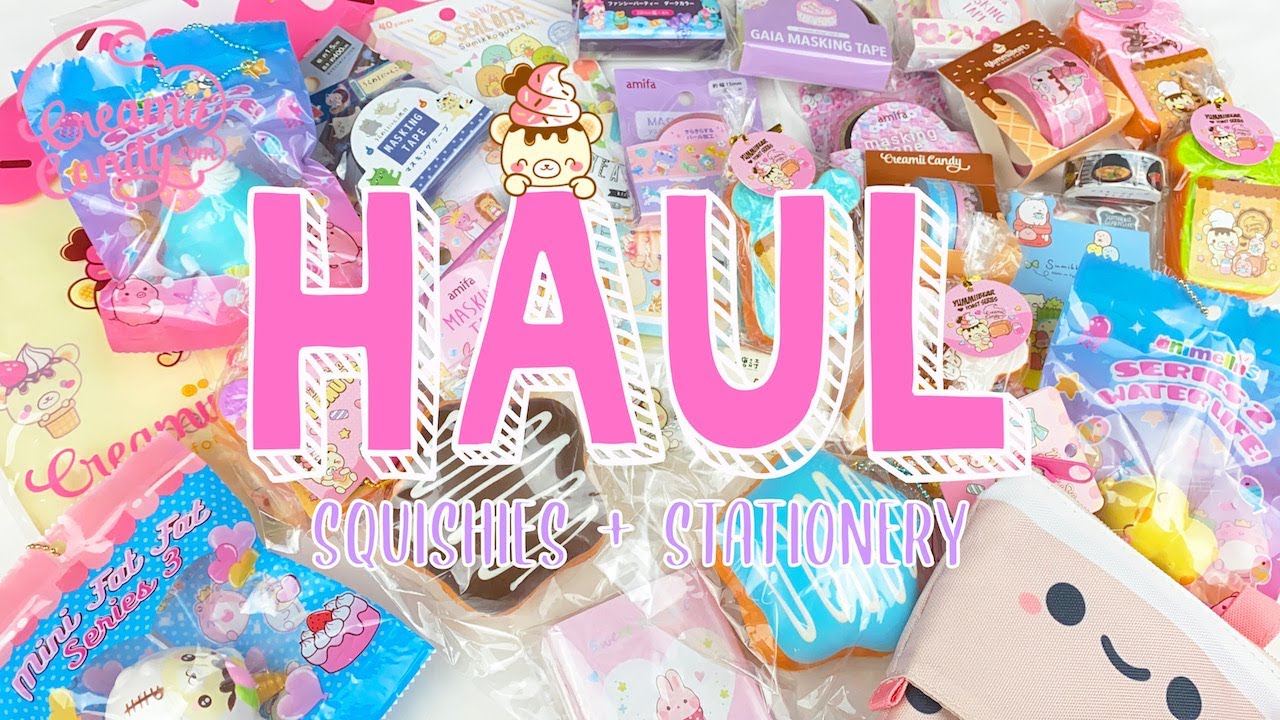 HUGE CREAMIICANDY HAUL! 💕| Yummiibear Squishies and Japanese Stationery ♡