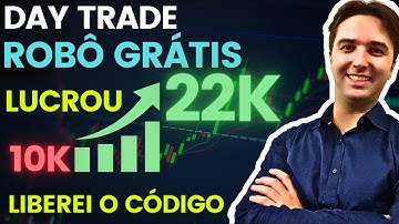 Robô Trader fez 10k virar 22k - Feito com ChatGPT + Meta Trader 5 (MT5/MQL5) para Bolsa de Valores