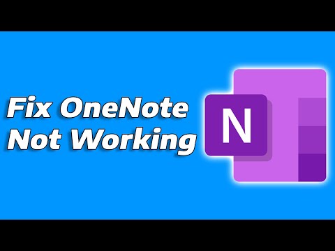 Fix OneNote Not Responding Starting or Opening in Windows 11 | OneNote not Working | How To