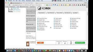 KDROI Review - The EASIEST Way to Submit Your Free KDP Promotion