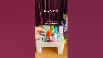 Decluttering my skincare🎀💄part-1  #day 8/30🌷 #viral #skincare #aesthetic #trending #grwm