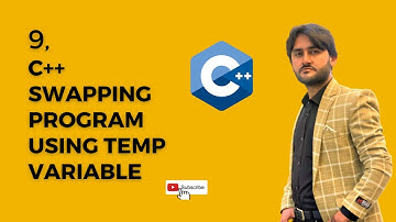 C++ swapping program using temporary variable: How to swap two numbers in c++ Programming language