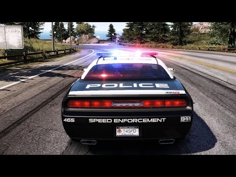 Need For Speed Hot Pursuit Dodge Challenger SRT8 Police Test Drive Gameplay HD 1080p60FPS