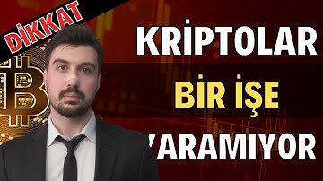 Kriptolar Bir İşe Yaramıyor Tamda Bu Yüzden Yatırım Yapmalıs...(Bitcoin Altcoin Genel Borsa Analizi)