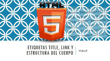 Curso HTML 5. Nuevos elementos de estructura en HTML5. Vídeo 3
