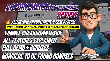 APPOINTMENTS by DotcomPal OTO 1,2 🔴 Appointments DotcomPal OTO + Bundle 🔴  Appointments DotcomPal