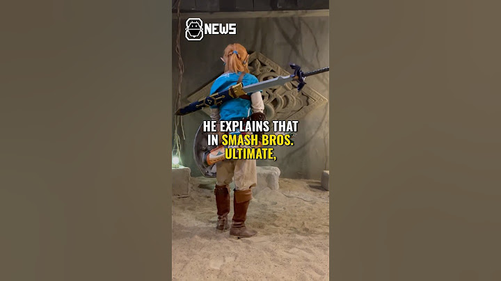 How To Unsheathe Link’s Sword According to Smash Bros Creator