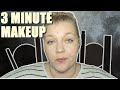 3 minutes + 6 products = shortest video ever | BASIC 3 MINUTE MAKEUP