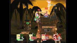 SSBB - Wii Online Random Team Match #1 - Gameday J
