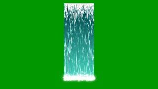 Anime Waterfall Green Screen 4