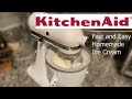 KitchenAid Ice Cream Maker Attachment | Set-up, How-to, and Review