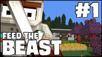 Minecraft Feed The Beast - Episode 1: A Fresh Start