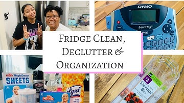 Refrigerator Organization, Cleaning and Decluttering with Dollar Store, Big Lots & Five Below Finds