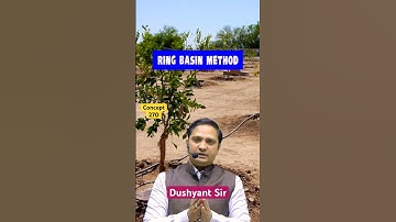 Concept-270 | Ring Basin Method | Irrigation Engineering By Dushyant Sir #sasuti