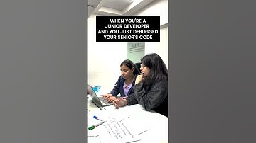 Junior Developer vs Senior Developer #shorts