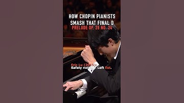 How Chopin Pianists Smash That Final D