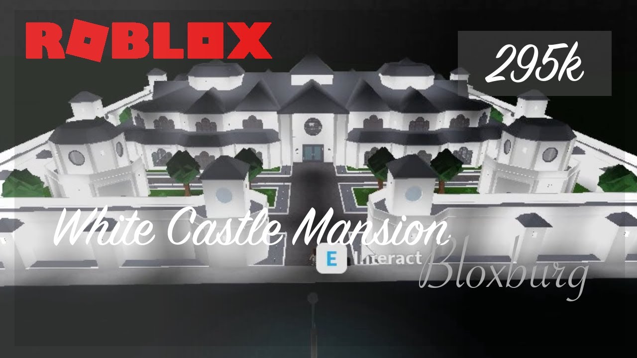 The Great White Castle Tour On Bloxburg Roblox Youtube - roblox castle youtube