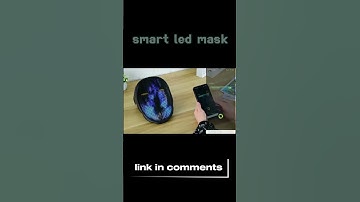 Smart LED bluetooth mask