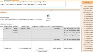 DHIS2 Assignment: Designing a Program
