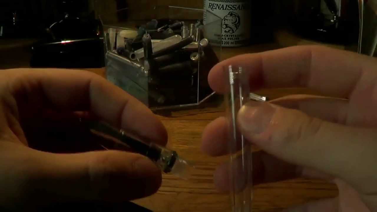 Fountain Pen Filling Mechanisms YouTube