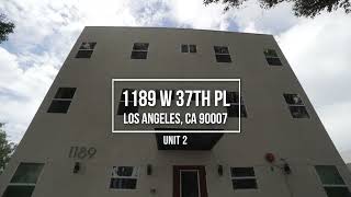1189 W 37th Pl, Los Angeles CA 90007   Unit 2