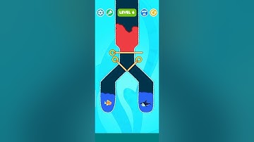 save the fish Level 6 - mobile game/fishdom #shorts