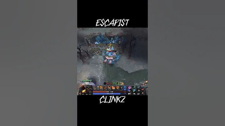Clinkz master of escape 💀🏃💨 #dota2 #highlights #shorts