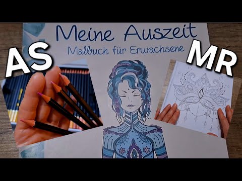 [ASMR] Lass uns ein Bild ausmalen🖍