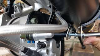 How to adjust GY6 NCY Shocks, Exhaust, NCY Carburetor, Lights 6 of 12