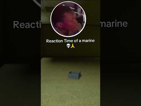 HOW HE MOVE THIS FAST 😱 #blowup #makemefamous #goviral #marine #funny