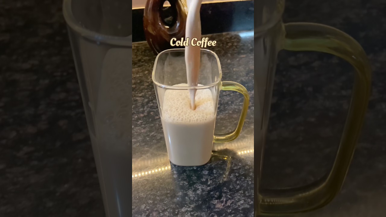 Cold Coffee 😋🥤 #coldcoffee #yummy #delicious #recipe #foodie #youtubeshorts #viral @nescafeindia