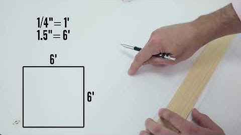 Drafting Tools 101 - How to Read Architect and Engineer Scales