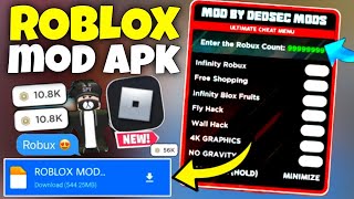 Roblox Mod Apk Game Play (Unlimited robux) Roblox Mod Menu screenshot 5