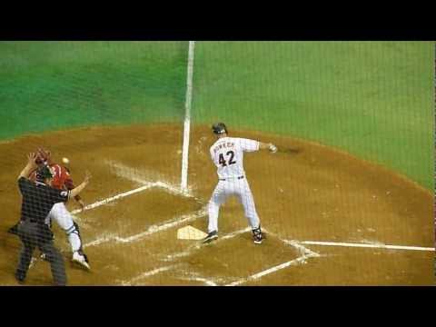 2013.3.23 オープン戦 巨人vs楽天　ジョン・ボウカー