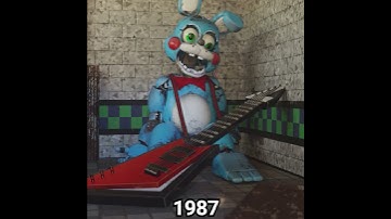 FNAF Movie Toy Animatronics over the years