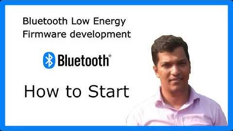 How to start BLE firmware development