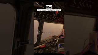 Flying Through A Cloud Layer At Low Altitude In A Dc 3 Msfs 2020