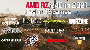AMD Radeon R7 240 in 2021 - Test in 12 Games