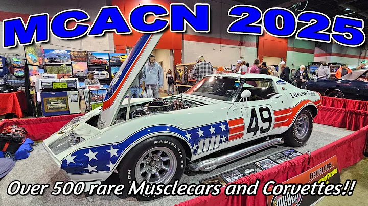 HUGE CLASSIC CAR SHOW !! MCACN 2025 Muscle Car and Corvette Nationals - musclecars - classic cars