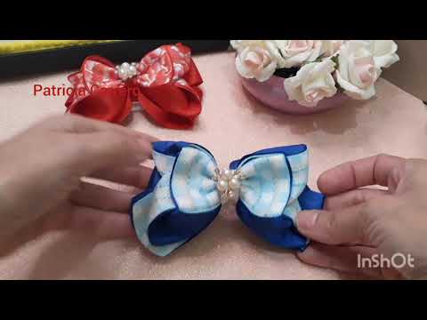 Laço para as meninas delicadas e charmosas @PatriciaCarrero