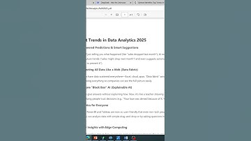 Latest Data Analytics Trends 2025il 11, 2025
