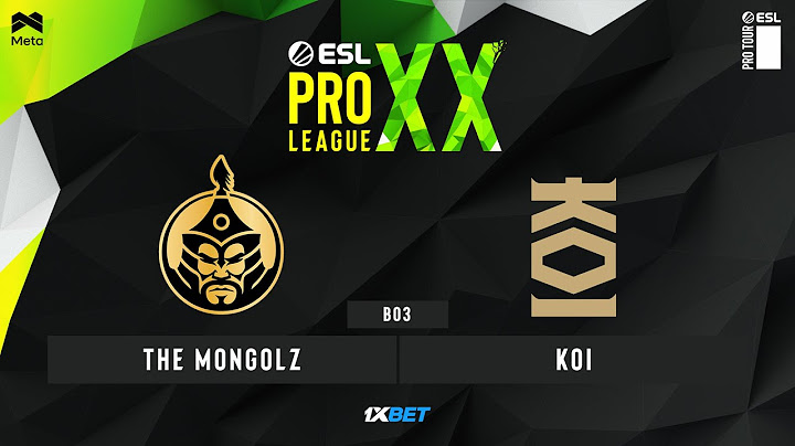 MONGOLZ vs KOI - EPL S20 - Group stage - BO3 - MN cast