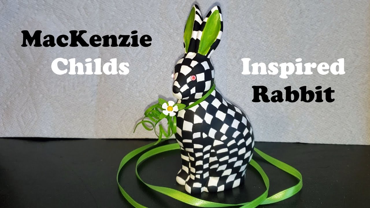 MacKenzie Childs Inspired Rabbit