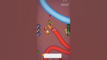 worms zone game level 6 | #shorts #short #gameplay #wormszoneio #android #androidgames
