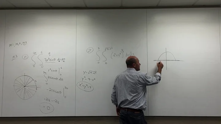 Calculus 3 Ch 14.3 Double Integrals in Polar Coordinates