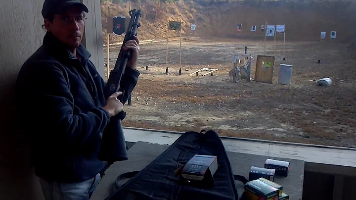 First shots with my new Mossberg 590A1 Blackwater