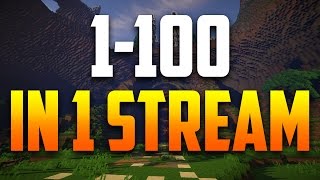 FROM 1 TO 100 IN 1 STREAM | STREAM OVER, WE DID IT!