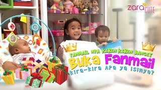 Wow Sehari dapat 4 Fanmail 😍 Fanmail nya KEREN KEREN BANGET 😍 Zara Cute buka Kado