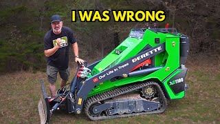 20 Hours Later… I Was Wrong About This Chinese Mini Skid Steer